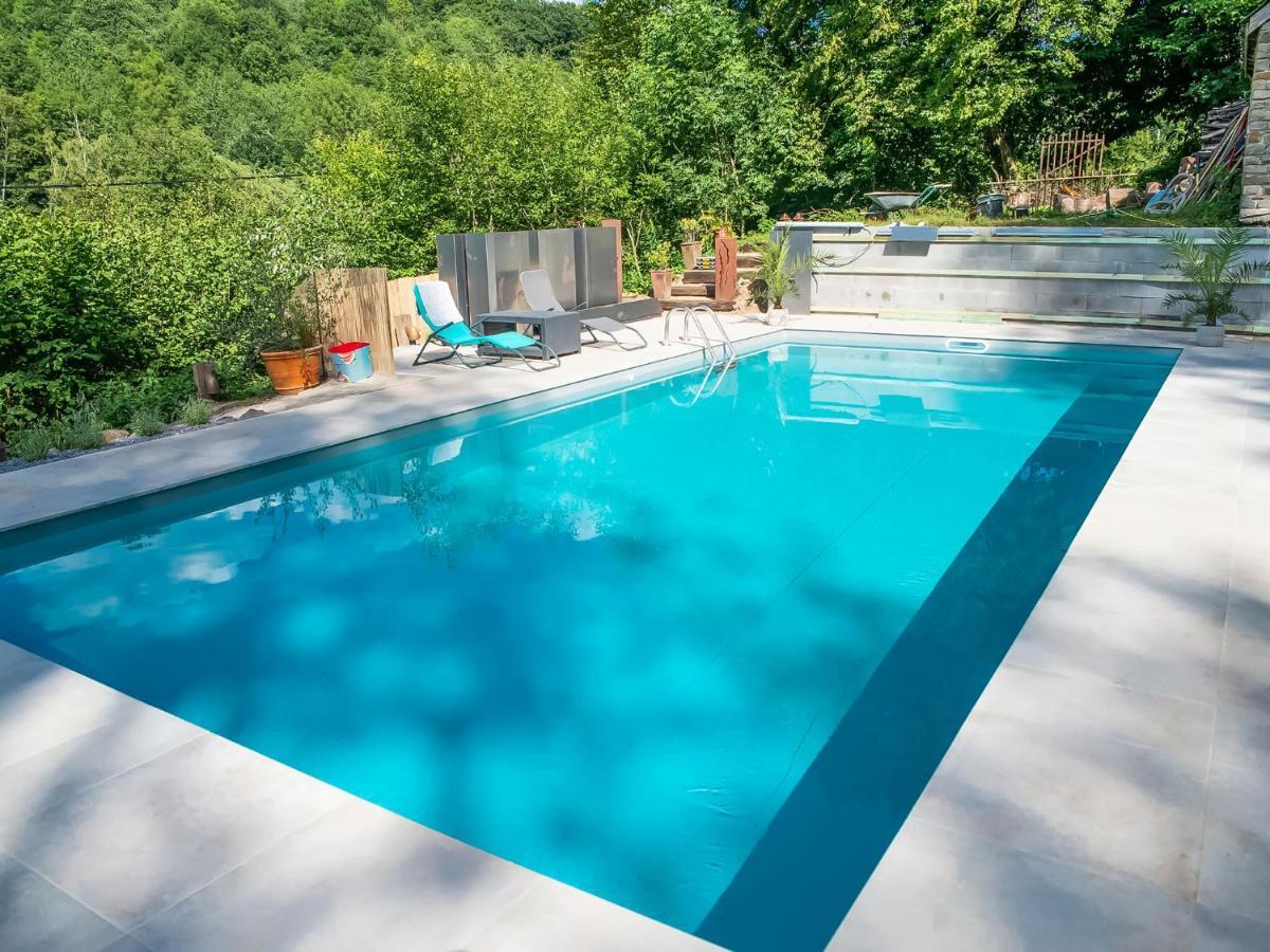 Nice Holiday Home In Nature With Sauna, Hot Tub En Swimming Pool Verviers Exterior foto