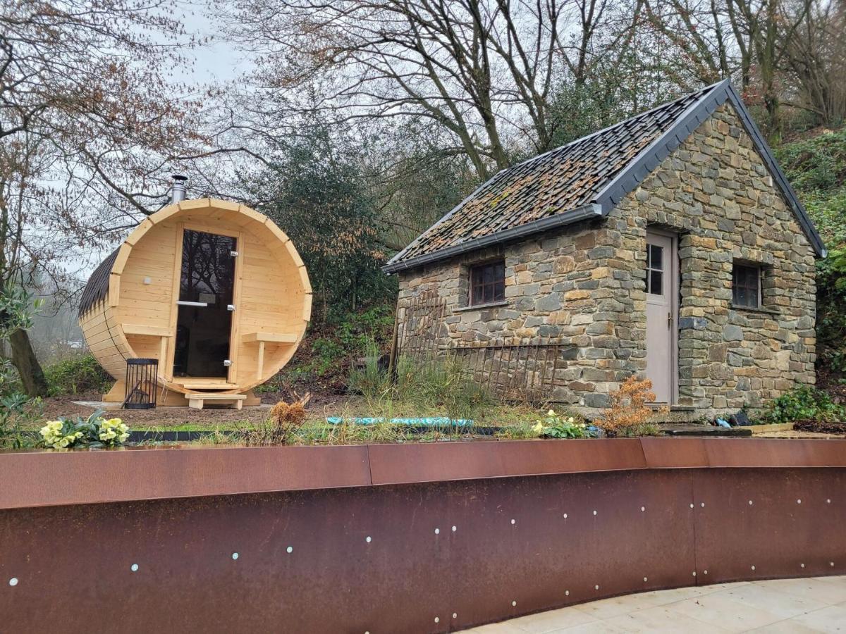 Nice Holiday Home In Nature With Sauna, Hot Tub En Swimming Pool Verviers Exterior foto