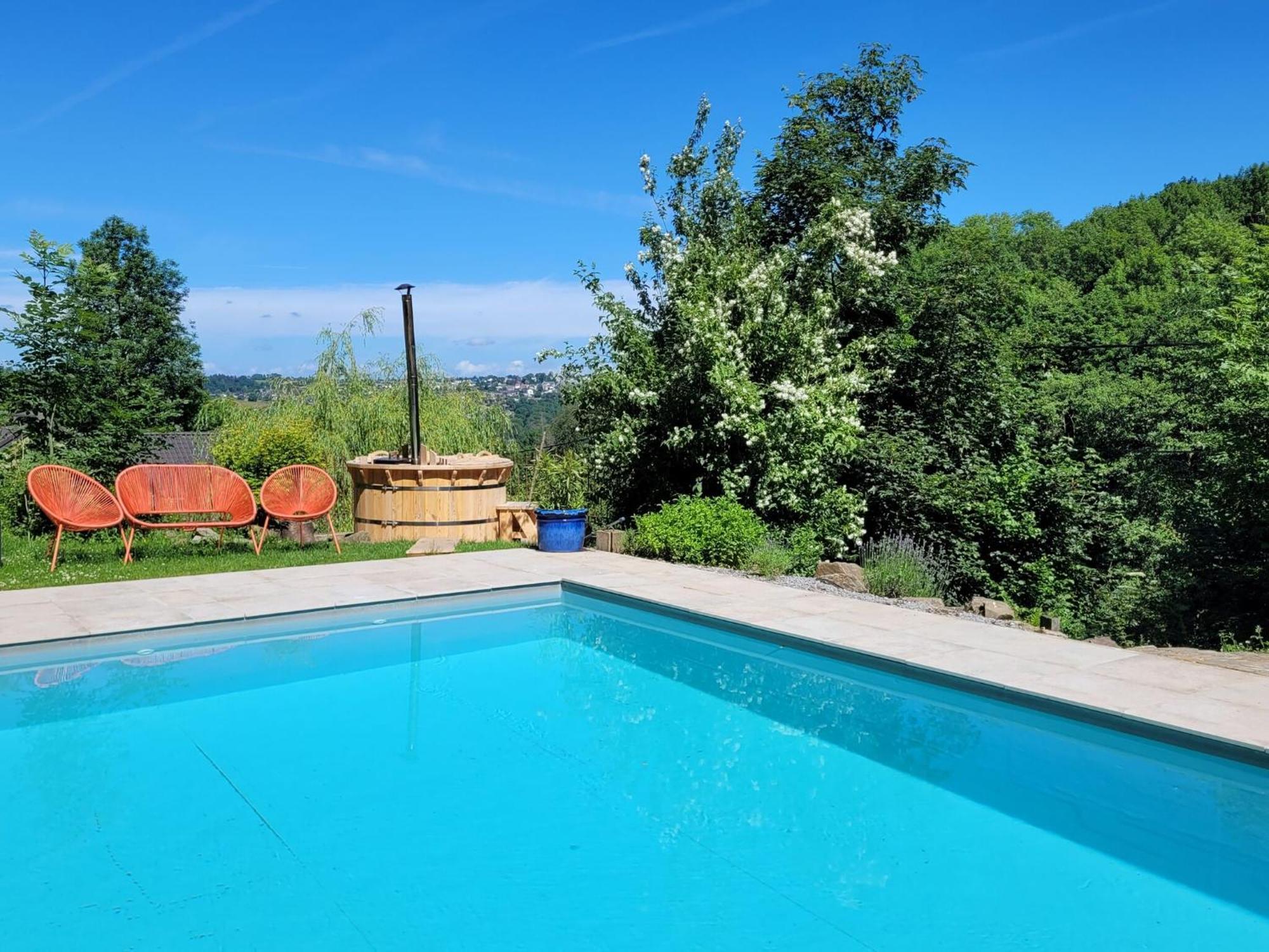 Nice Holiday Home In Nature With Sauna, Hot Tub En Swimming Pool Verviers Exterior foto